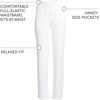 image:imageLands End Womens Cotton Knit Pull On PantsWhite