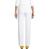 image:imageLands End Womens Cotton Knit Pull On PantsWhite