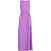 image:imageLands End Womens Cotton Modal Sleeveless Tie Waist Maxi DressSoft Orchid
