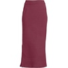 image:imageLands End Womens Cotton Pointelle Sweater Maxi Skirt  Set BottomBurgundy Spritz