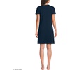 image:imageLands End Womens Cotton Short Sleeve Knee Length NightgownRadiant Navy