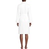 image:imageLands End Womens Cotton Terry Knee Length Spa Bath RobeWhite