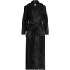 image:imageLands End Womens Cozy Plush Long Wrap RobeBlack