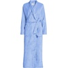 image:imageLands End Womens Cozy Plush Long Wrap RobeClear Blue Sky