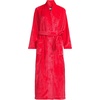 image:imageLands End Womens Cozy Plush Long Wrap RobeCompass Red