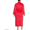 image:imageLands End Womens Cozy Plush Long Wrap RobeCompass Red