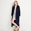 image:imageLands End Womens Cozy Plush Long Wrap RobeDeep Sea Navy