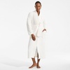 image:imageLands End Womens Cozy Plush Long Wrap RobeIvory