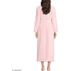 image:imageLands End Womens Cozy Plush Long Wrap RobeSea Salt Pink