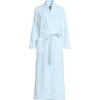 image:imageLands End Womens Cozy Plush Long Wrap RobeSoft Ice Blue