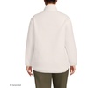 image:imageLands End Womens Cozy Sherpa Full Zip Fleece JacketIvory