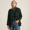 image:imageLands End Womens Cozy Sherpa Full Zip Fleece JacketWoodland Forest