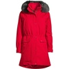 image:imageLands End Womens Expedition Waterproof Down Winter Parka with Faux Fur HoodRich Red