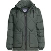 image:imageLands End Womens FeatherFree Insulated Diamond Quilted JacketEvening Forest