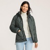 image:imageLands End Womens FeatherFree Insulated Diamond Quilted JacketEvening Forest
