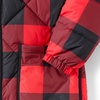 image:imageLands End Womens FeatherFree Insulated Diamond Quilted Maxi CoatCompass Red Check
