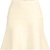 image:imageLands End Womens Fine Gauge Cotton Sweater Above the Knee Circle SkirtFresh Ivory