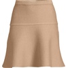 image:imageLands End Womens Fine Gauge Cotton Sweater Above the Knee Circle SkirtVicuna Heather