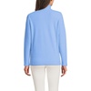 image:imageLands End Womens Fleece Full Zip JacketClear Blue Sky