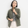 image:imageLands End Womens Fleece Full Zip JacketForest Moss Green