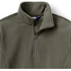 image:imageLands End Womens Fleece Quarter Zip PulloverForest Moss