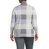image:imageLands End Womens Fleece Quarter Zip PulloverGrey
