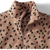 image:imageLands End Womens Fleece Quarter Zip PulloverTawny Brown