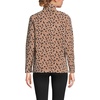 image:imageLands End Womens Fleece Quarter Zip PulloverTawny Brown