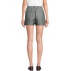 image:imageLands End Womens High Rise Pleated Aline 5 Linen ShortsForest Moss Linen