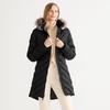 image:imageLands End Womens Insulated Cozy Fleece Lined Primaloft CoatBlack