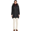 image:imageLands End Womens Insulated Cozy Fleece Lined Primaloft CoatBlack