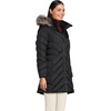 image:imageLands End Womens Insulated Cozy Fleece Lined Primaloft CoatBlack