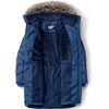 image:imageLands End Womens Insulated Cozy Fleece Lined Primaloft CoatDeep Sea Navy