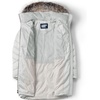 image:imageLands End Womens Insulated Cozy Fleece Lined Primaloft CoatLight Fog