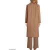 image:imageLands End Womens Insulated Double Breasted Wool CoatHoney Beige