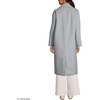 image:imageLands End Womens Insulated Double Breasted Wool CoatLight Gray Heather