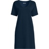 image:imageLands End Womens Interlock Above the Knee NightgownRadiant Navy