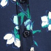 image:imageLands End Womens Knit 2 Piece Pajama Set  Long Sleeve Top and PantsDeep Sea Navy Painterly Floral