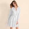 image:imageLands End Womens Long Sleeve Eyelet Mini Popover DressWhite Eyelet