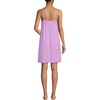 image:imageLands End Womens Matte Satin 2 Piece Pajama Set  Nightgown and RobeBlack Large Watercolor Floral