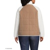 image:imageLands End Womens Mixed Media Sherpa Fleece JacketIvoryHoney Beige