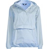 image:imageLands End Womens Packable Anorak WindbreakerCrisp BlueWhite Pinstripe