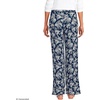 image:imageLands End Womens Pointelle Sleep PantsDeep Sea Ikat Floral
