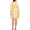 image:imageLands End Womens Poplin Button Front Dress with GodetsYellow Mosaic Floral
