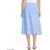 image:imageLands End Womens Poplin Drop Waist Midi SkirtLight Sea Blue