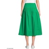 image:imageLands End Womens Poplin Drop Waist Midi SkirtVibrant Clover