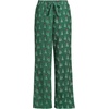 image:imageLands End Womens Print Flannel Pajama PantsLight Emerald Snowy Trees