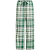 image:imageLands End Womens Print Flannel Pajama PantsLight EmeraldPink Plaid