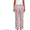 image:imageLands End Womens Print Flannel Pajama PantsPinkRed Festive Critters