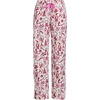 image:imageLands End Womens Print Flannel Pajama PantsPinkRed Festive Critters